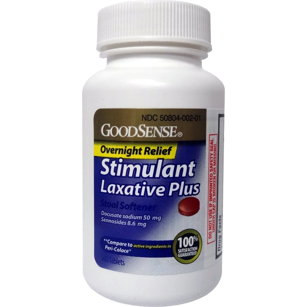 Stimulant Laxative Plus - 100 Count 1