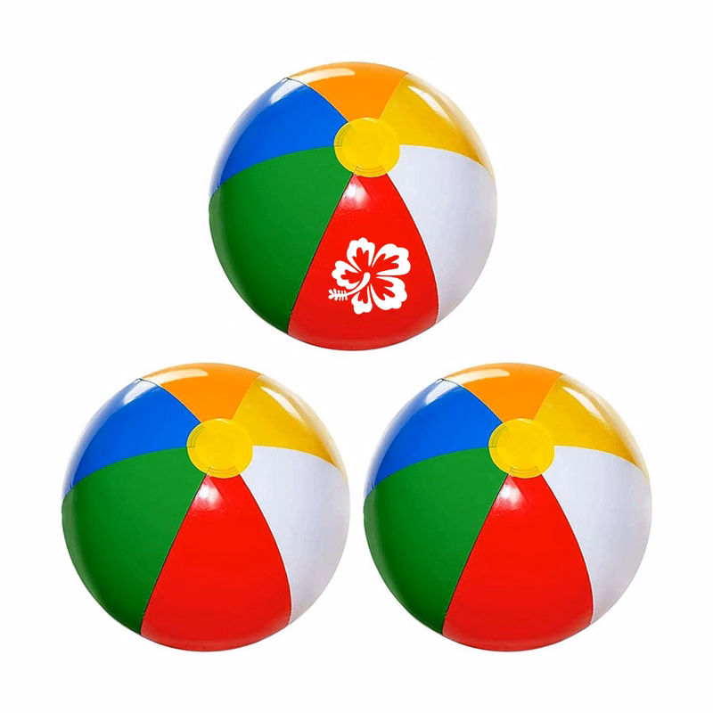 9" Classic Rainbow Beach Ball