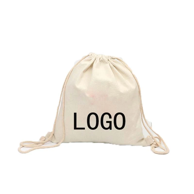 Drawstring Gym Sack Canvas Cinch Sport Pack for Men and Women 1