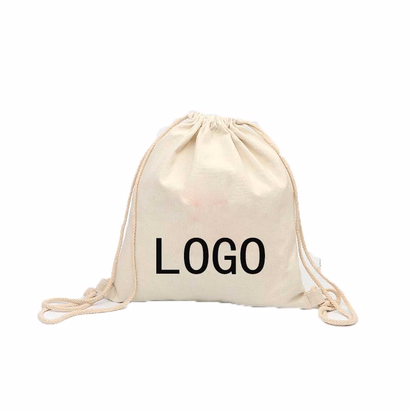 Drawstring Gym Sack Canvas Cinch Sport Pack for Men and Women