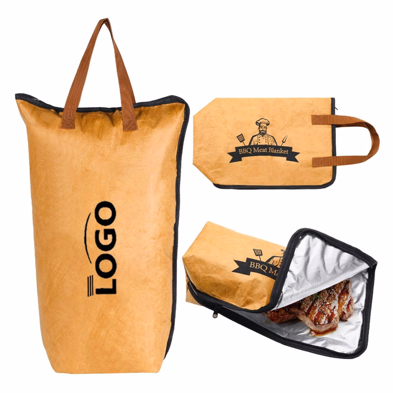 21" Dupont Paper Insulated Lunch Bag Reusable Foil