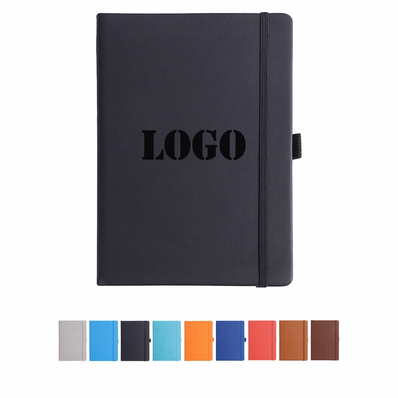 A5 Notepad With Elastic Band Strap