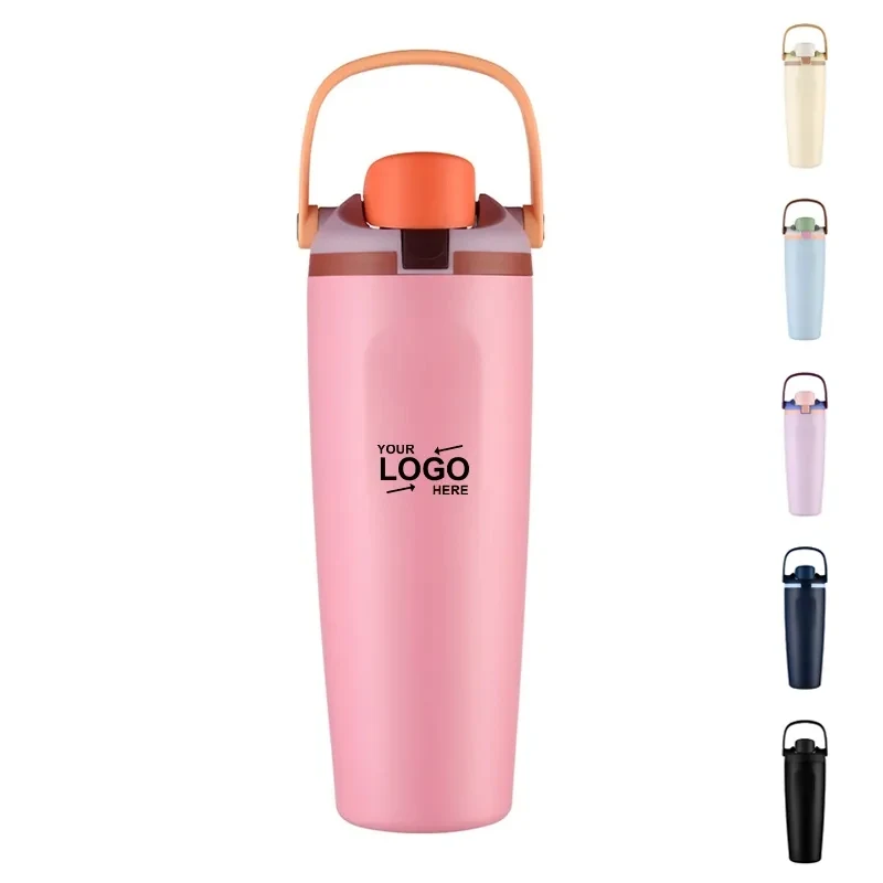 30Oz Vacuum Thermal Water Bottles, custom water bottle with logo imprint 1