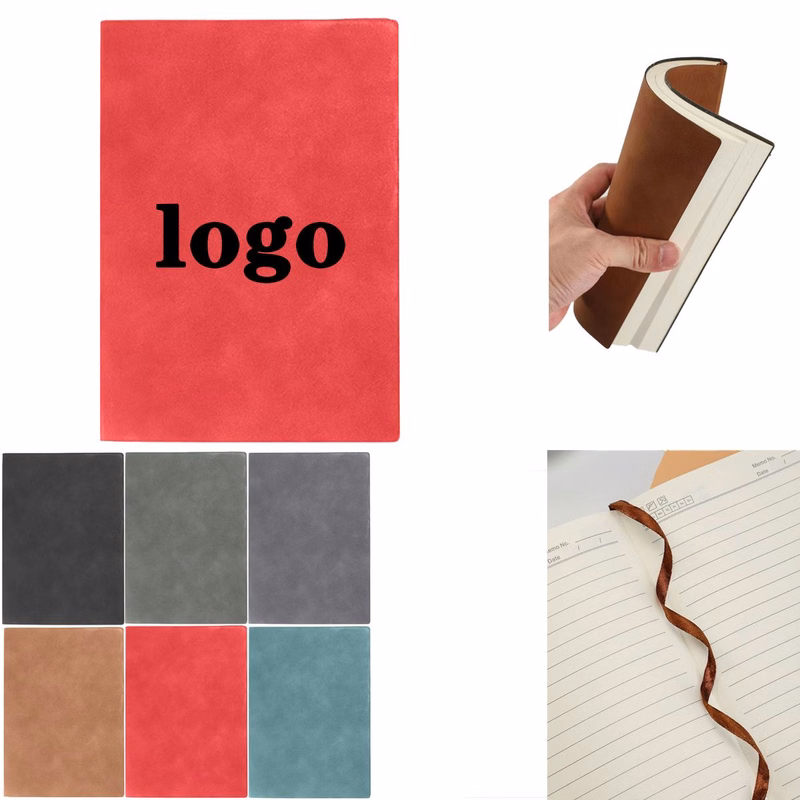 A5 Soft Cover Notebook Sheepskin Texture Custom Logo
