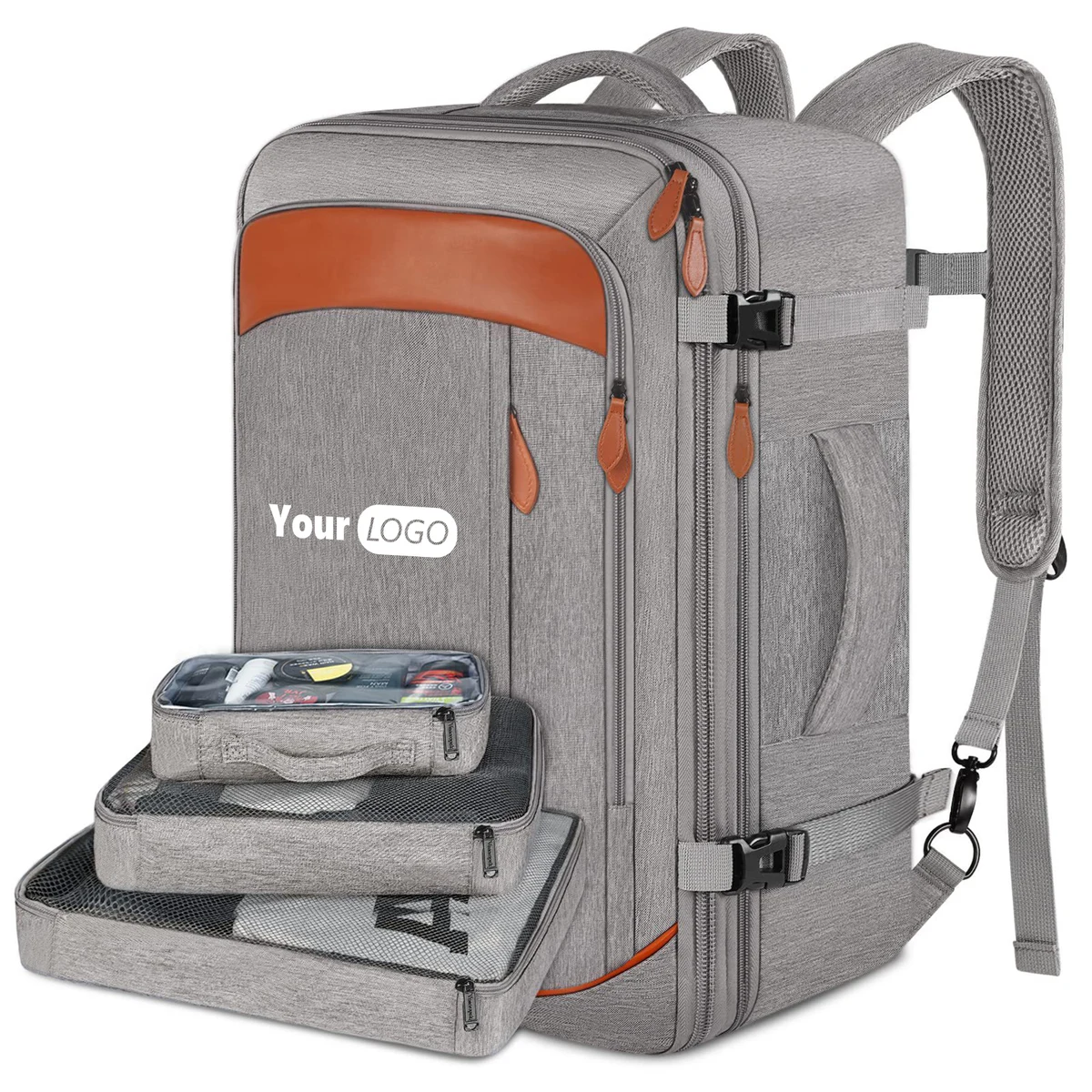 Polyester Carry on Travel Approved Expandable Duffel Bag 1