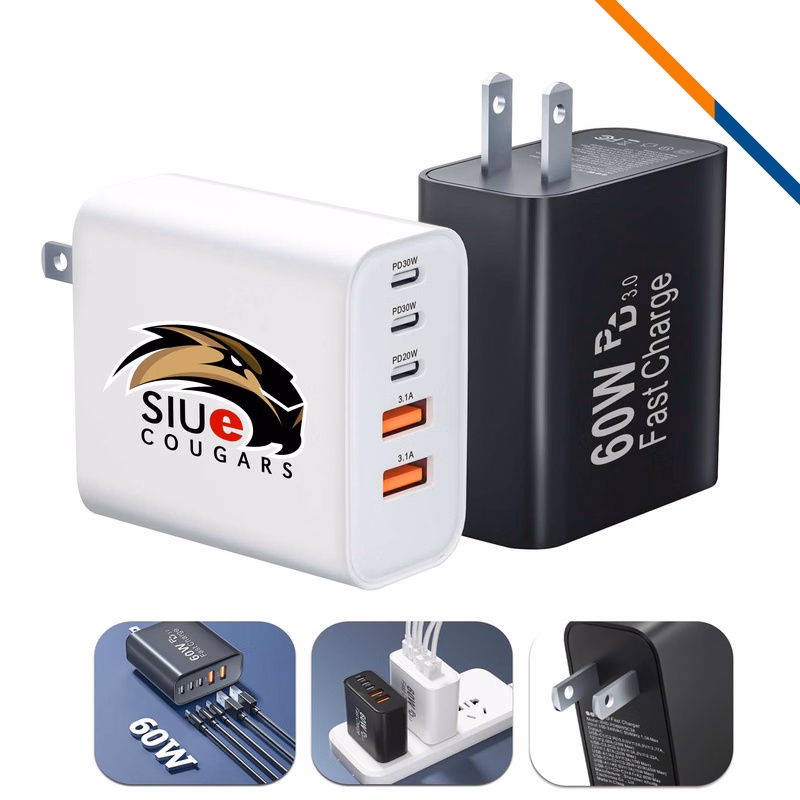PowerPlex 60W 5 Ports Fast Charger