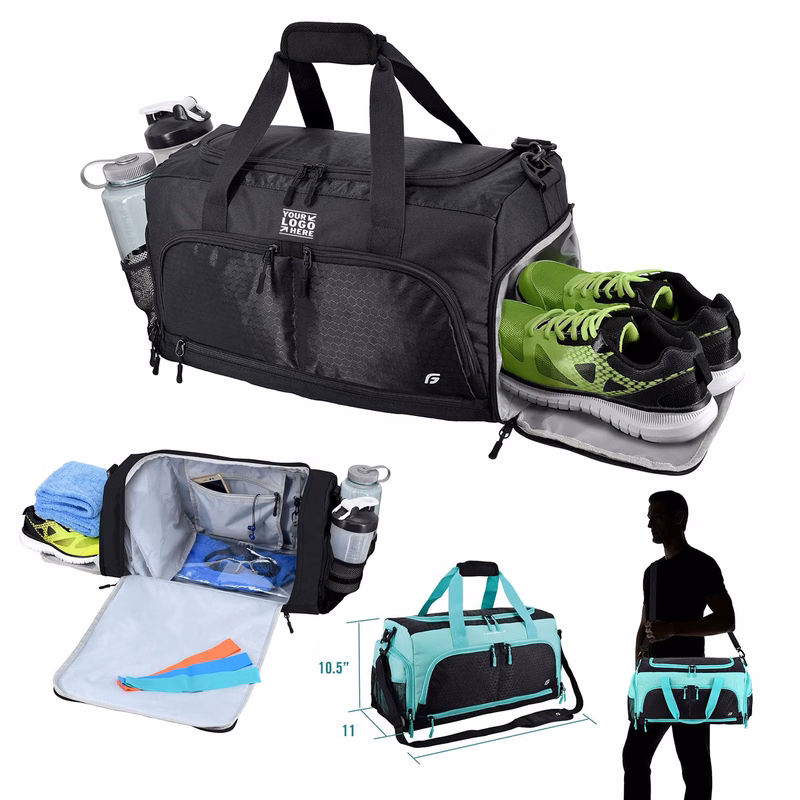 The Durable Crowdsource Designed Duffel Ultimate Gym Bag With 10 Optimal Compartment