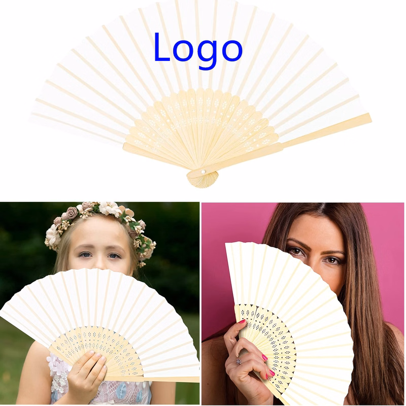 Silk Bamboo Folding Fans