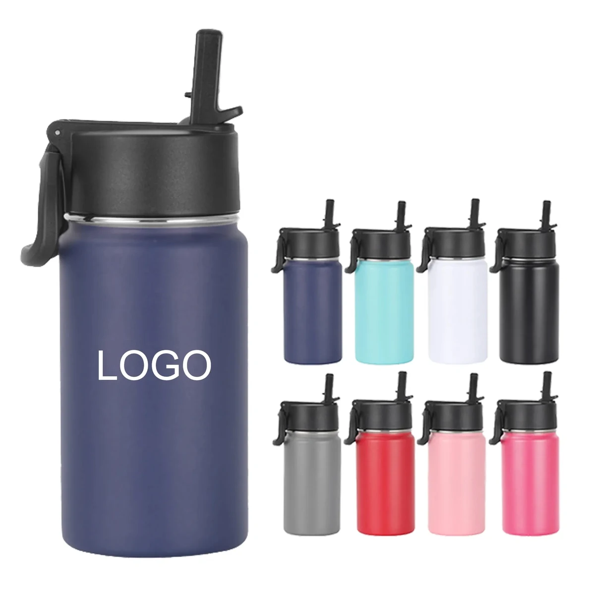 12oz 304 Stainless Steel Sports Water Bottle 1