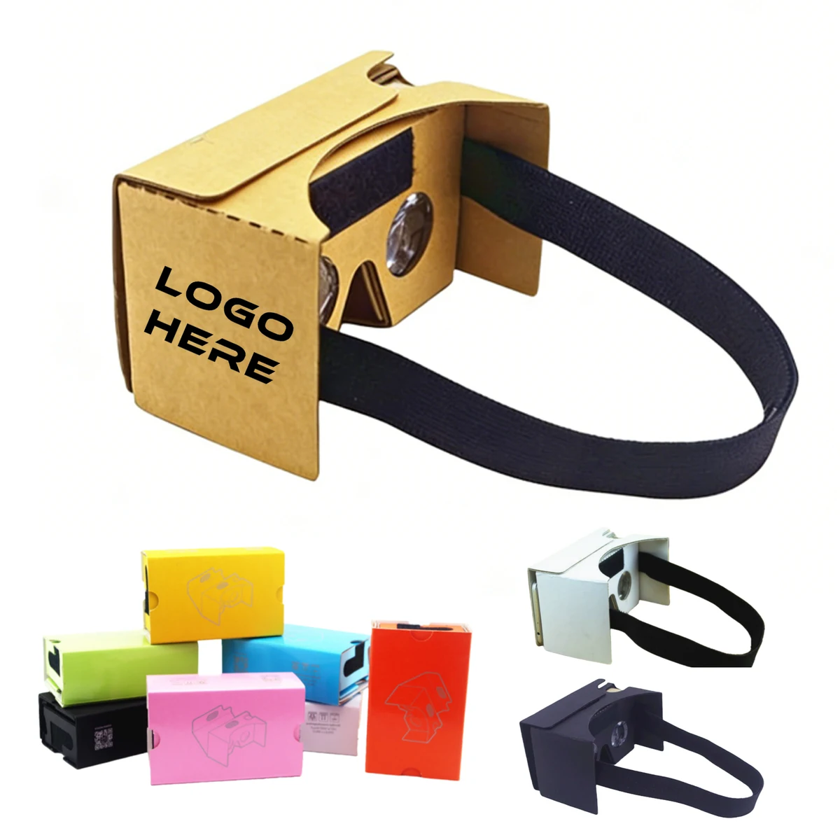VR Cardboard Headsets 3D Glasses 1