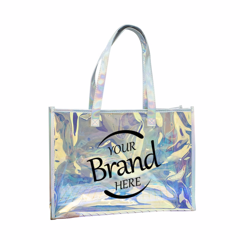 Clear Laser PVC Tote Bag