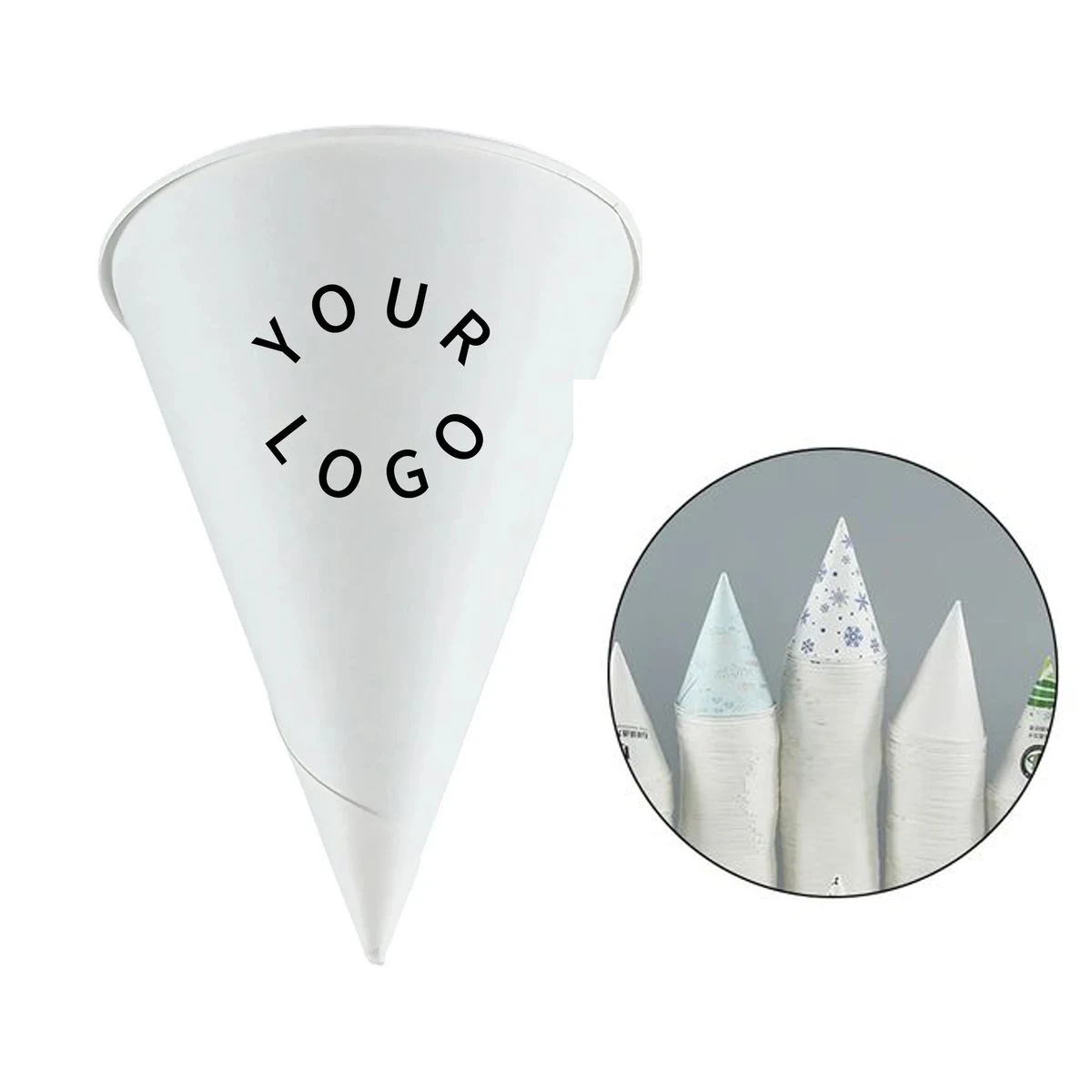 Eco Friendly Snow Cone Cups for Events 6oz 1