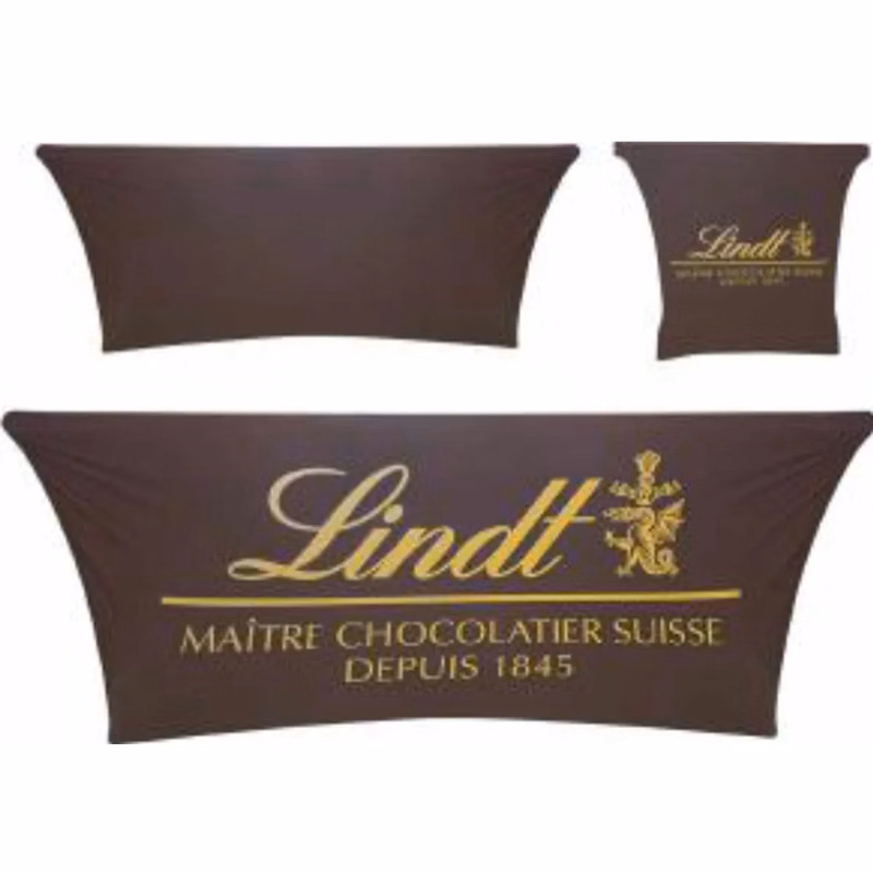 Sublimated 6' Stretch Fit Table Throw