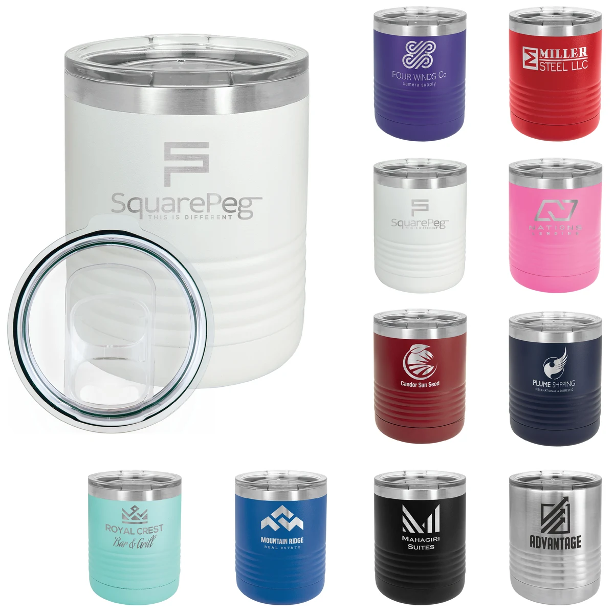 Polar Camel 10oz Stainless Steel Tumbler 1