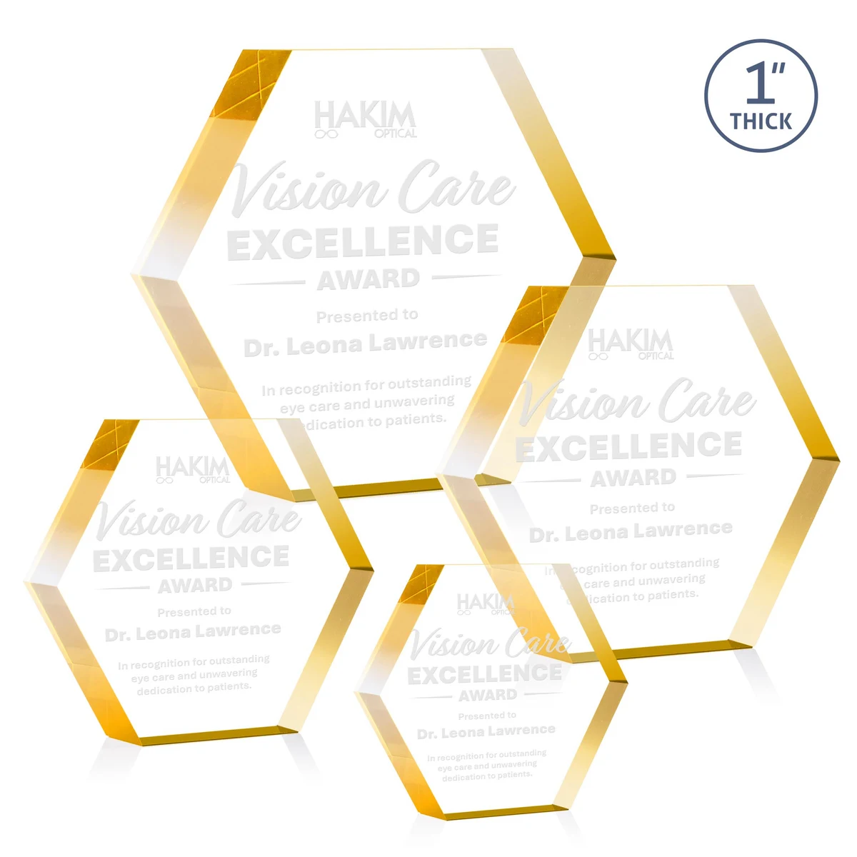 Markville Hexagon Award - Gold 1