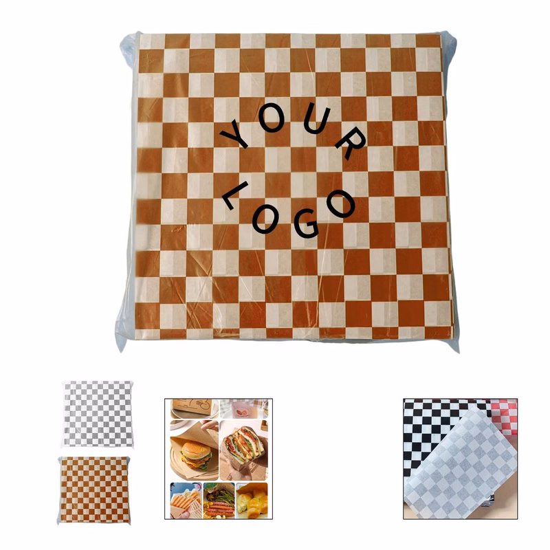 Custom Kraft Sandwich Wrap Sheet