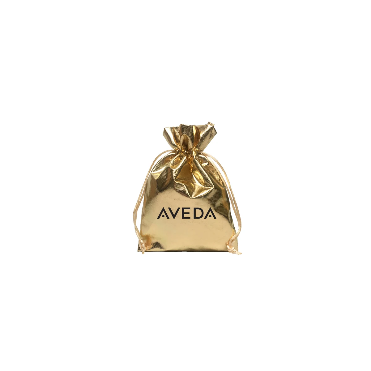 Small Metallic Lamé Drawstring Pouch 1