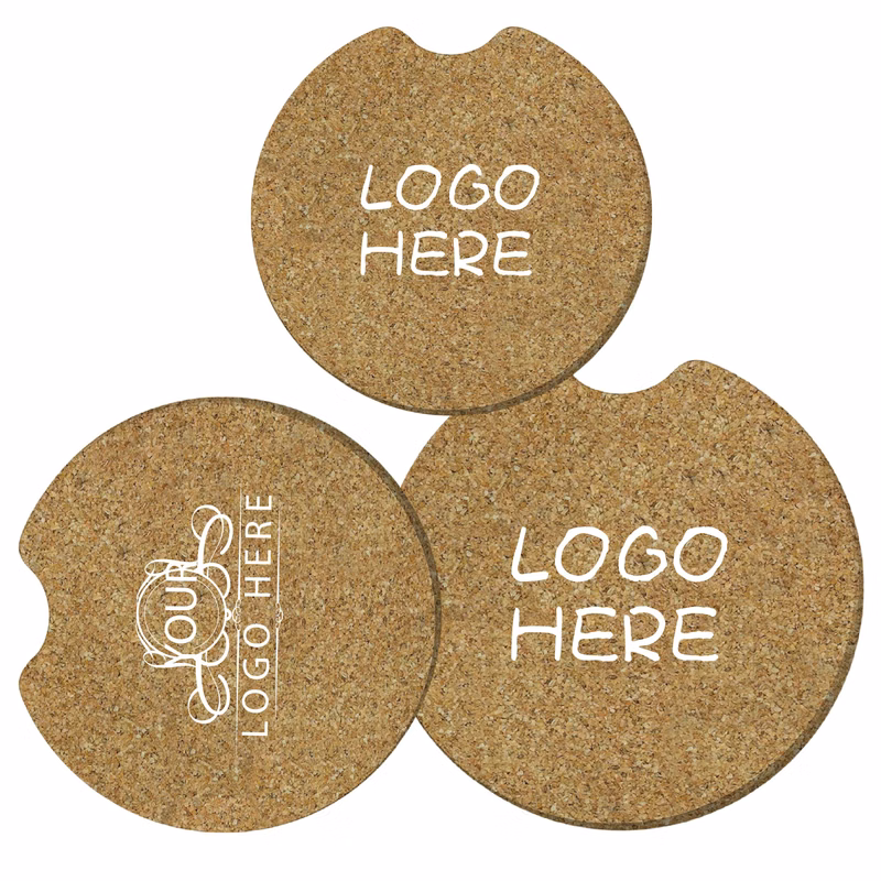 2½" Cork Car Coaster