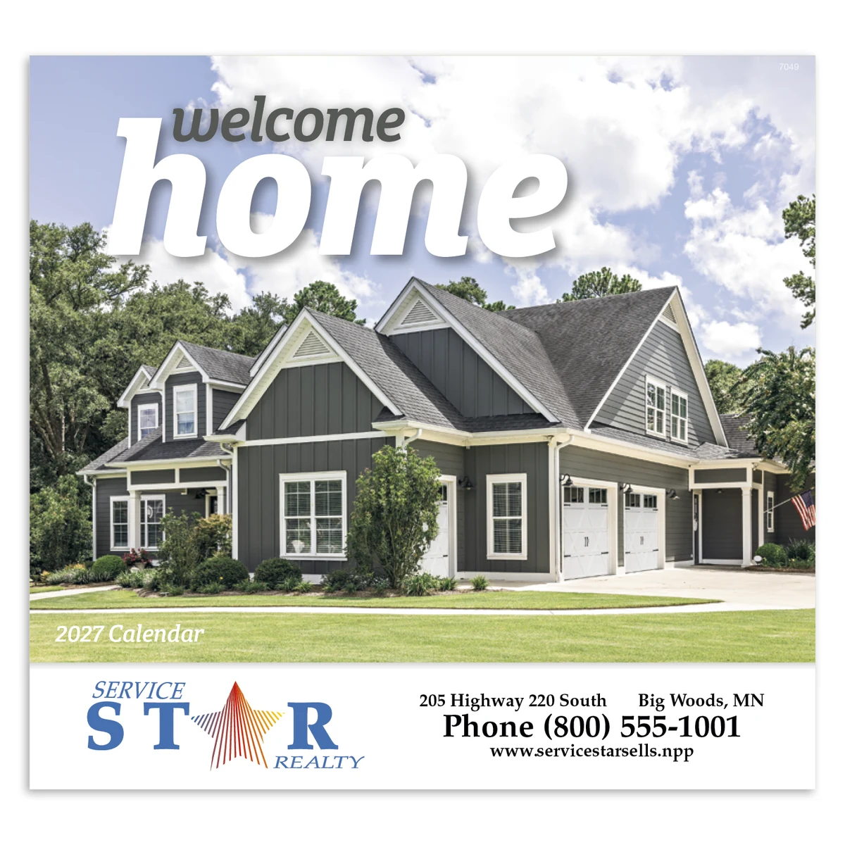 Good Value™ Welcome Home - Stapled Calendar 1