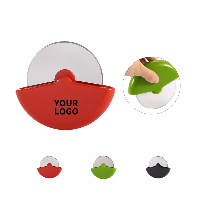 Stainless Steel Pizza Wheel Cutter With Guard