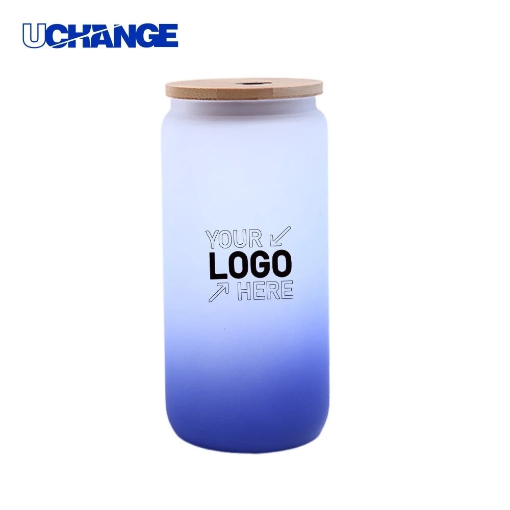 Gradient Sublimation Glass Tumbler 1