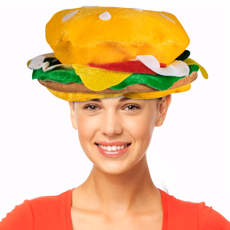 Cheeseburger Hat