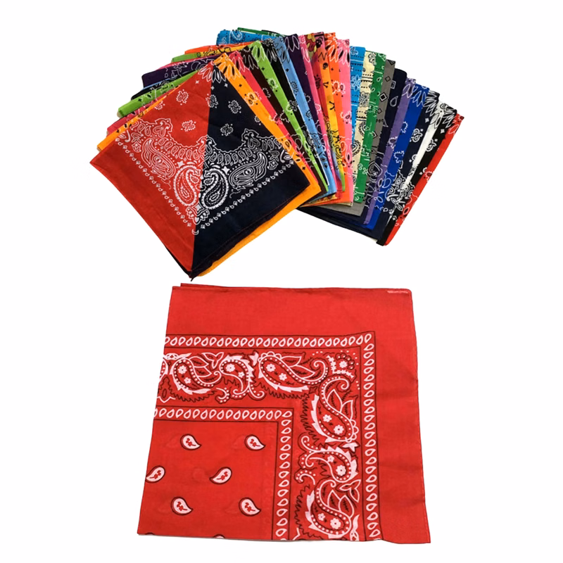 Cotton Square Scarf Bandana
