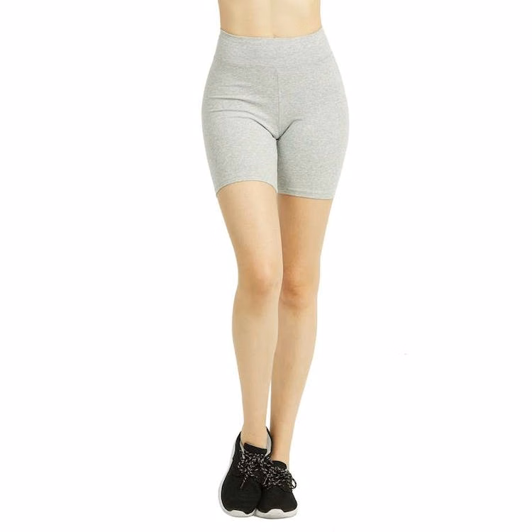 Women's 15" Out Seam Cotton Shorts - Medium Heather Gray