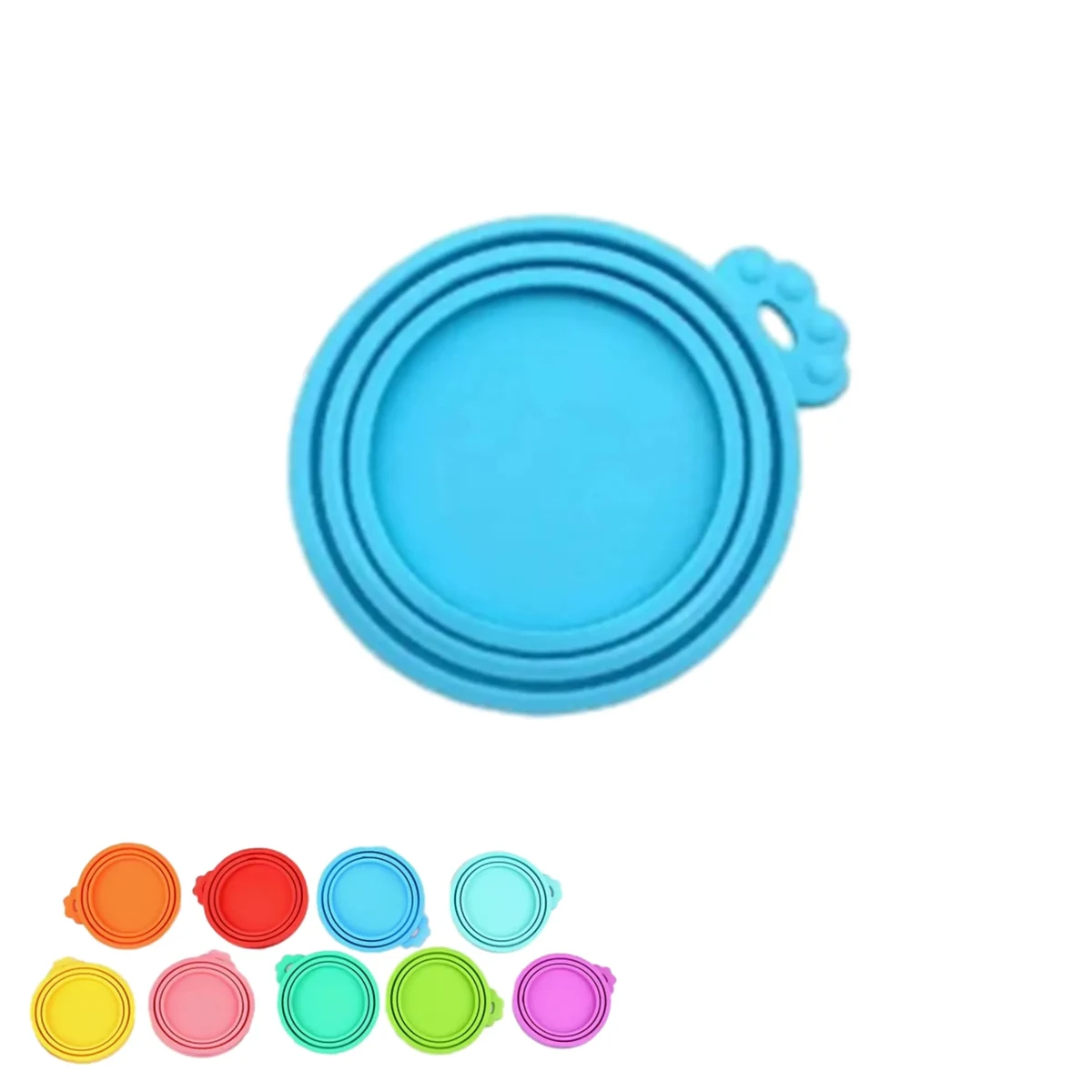 Pet Food Cover Silicone Can Lids 1
