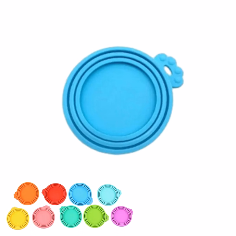 Pet Food Cover Silicone Can Lids