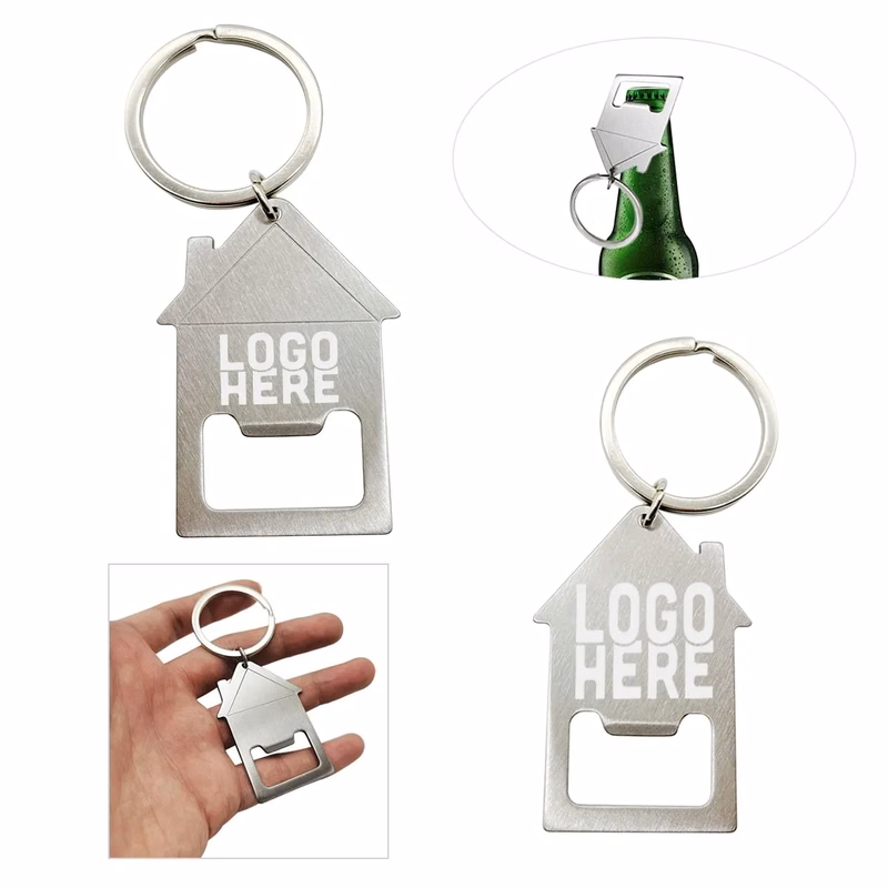 House Shaped Bottle Opener Key Holder