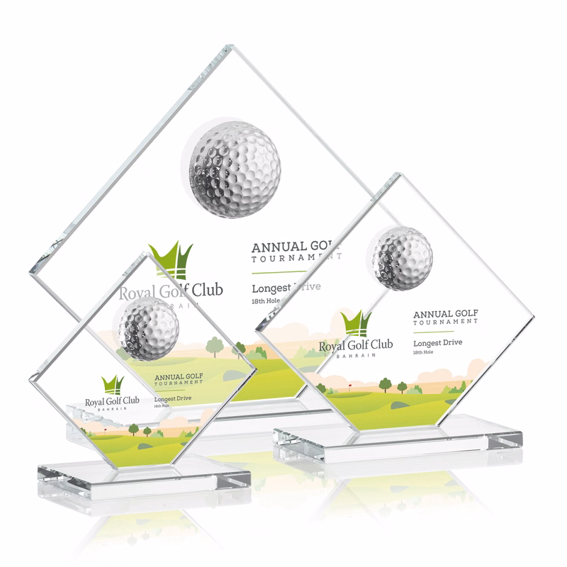 Barrick Golf VividPrint™ Award - Clear