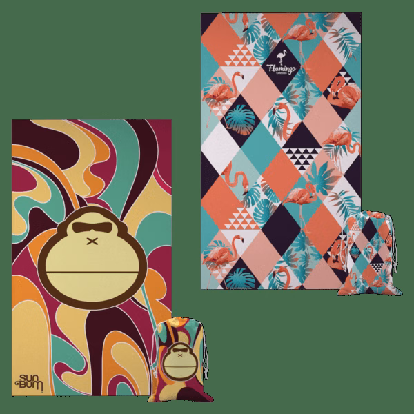 Aqua Beach Mat and Pouch