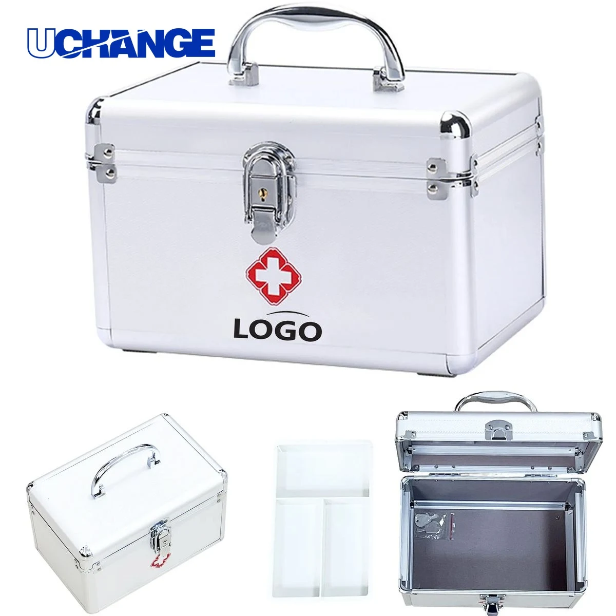 Emergency Aluminum Alloy Medicine Kit Organizer 1