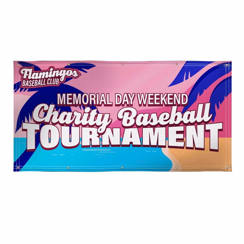 4' x 8' Nylon Banner Single-Sided