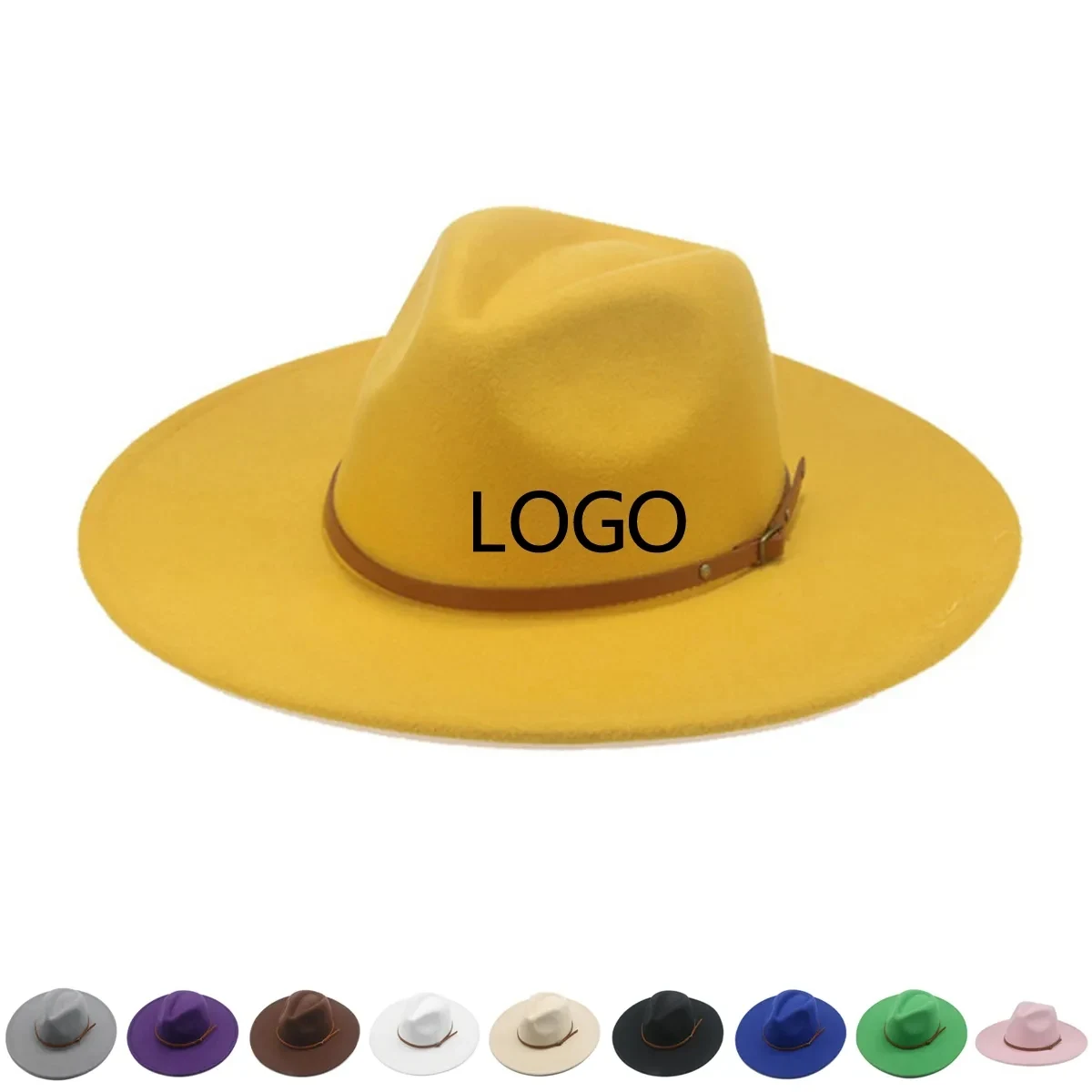 Felt Fedoras Hat 1