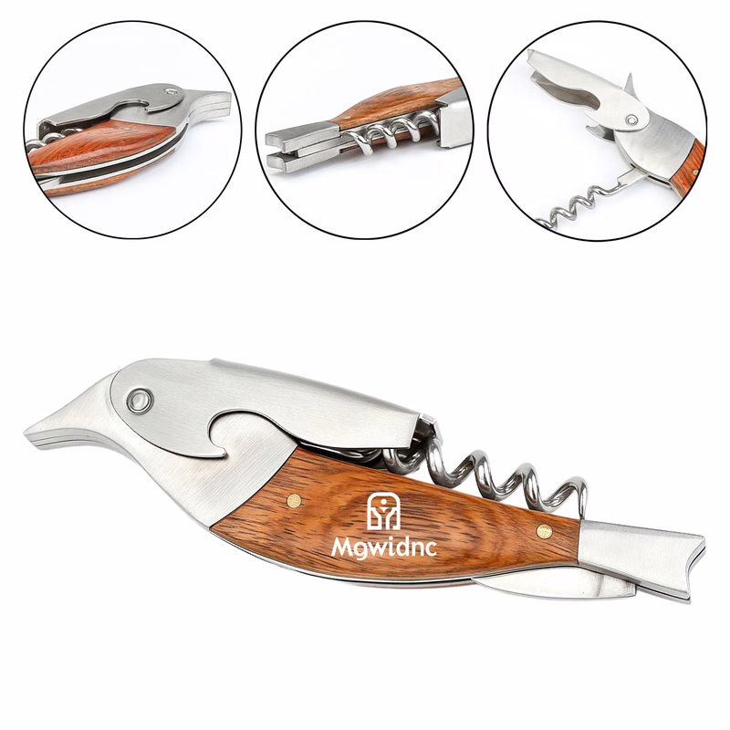 Household Corkscrew- Multi-Functional Bottle Opener