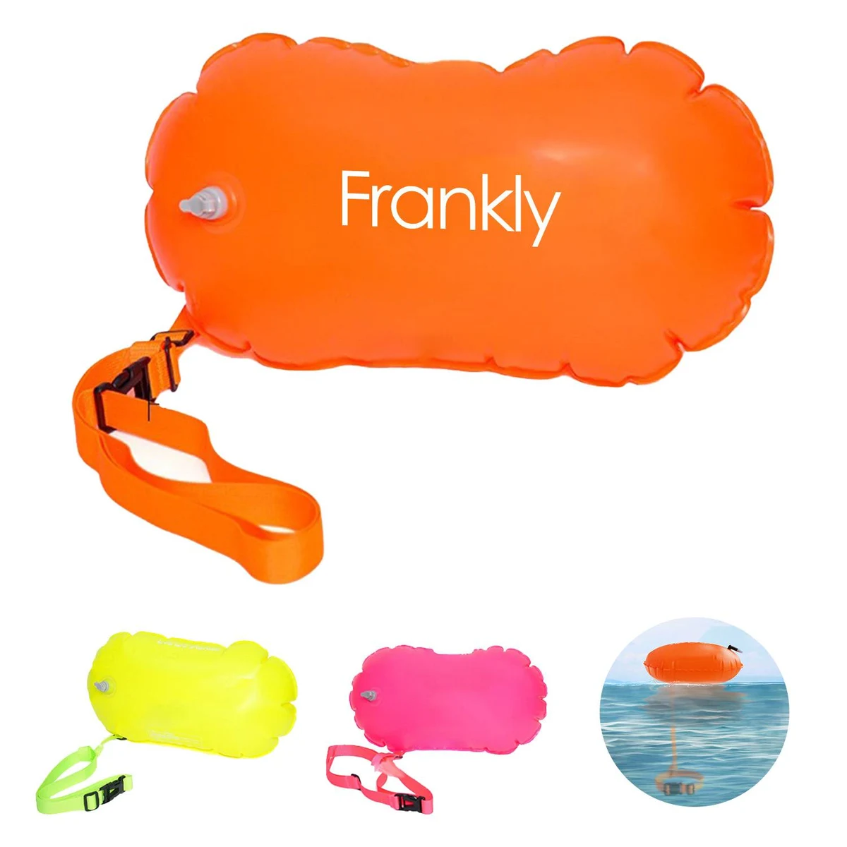 Floating Swim Buoy, custom sports ball with logo imprint 1