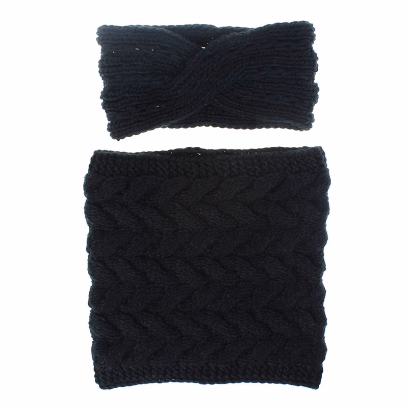 New Headband Scarf Set
