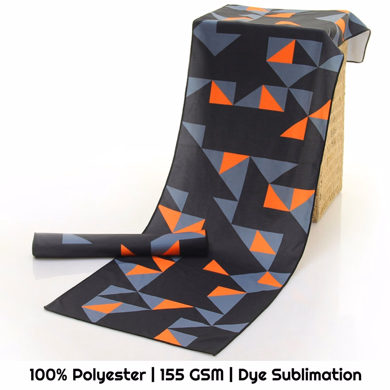 Coolmax Dye Sublimation Towel - 155 Gsm