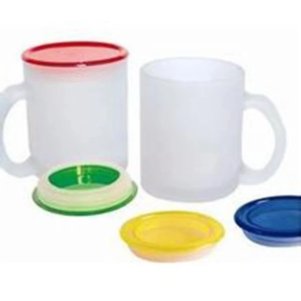Frosted Glass Water Mug Drinkware 1