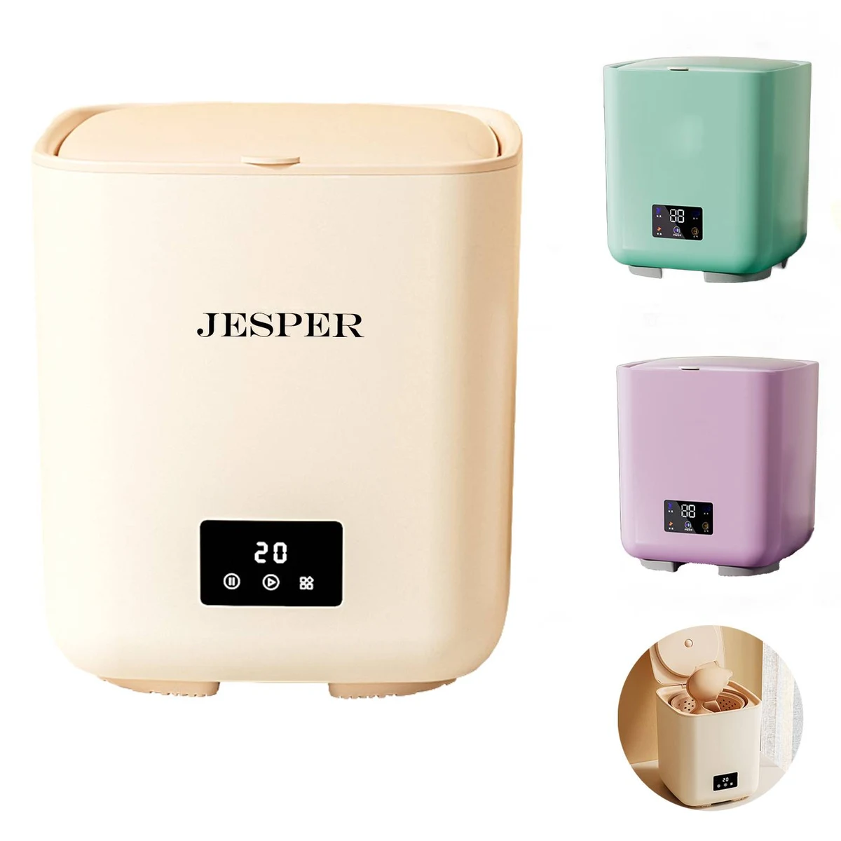 Portable Mini Fully Automatic Washing Machine 1