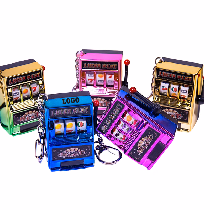 Creative Slot Machine Bank Keychain