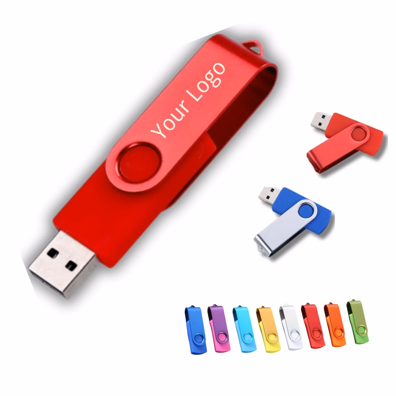Customized rotating USB flash drive