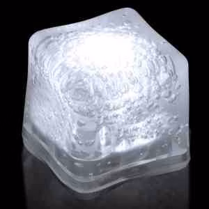 White Light Up Premium LitedIce Brand Ice Cube(Blank)