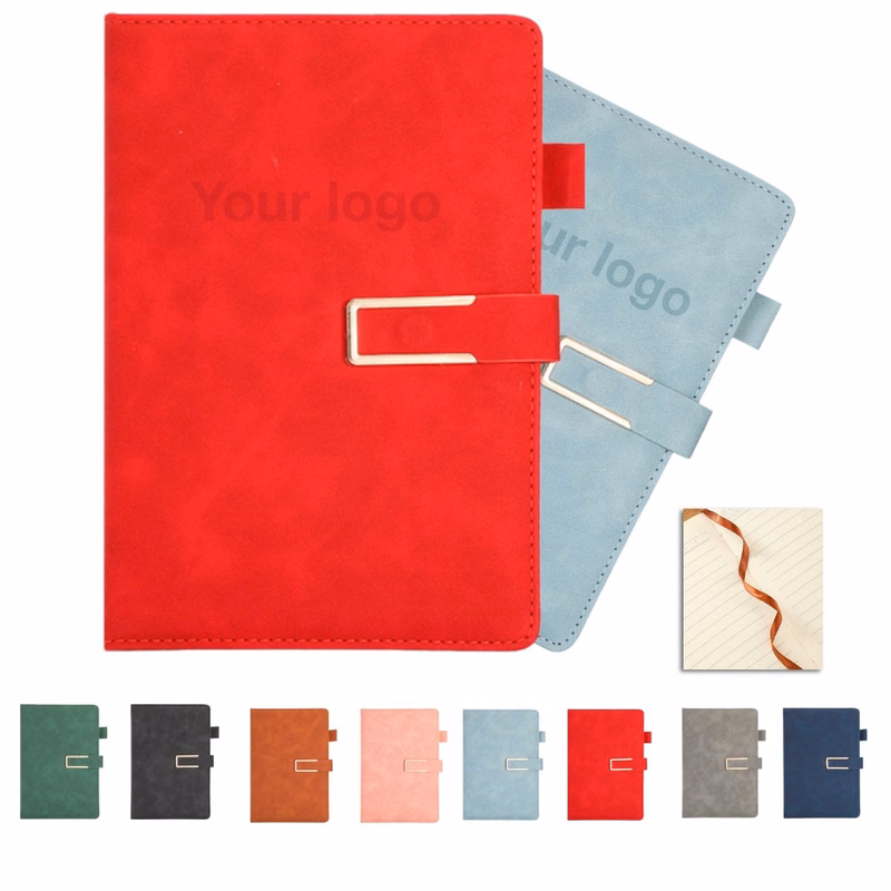 U-Shaped Buckle A5 Soft Cover Notebook