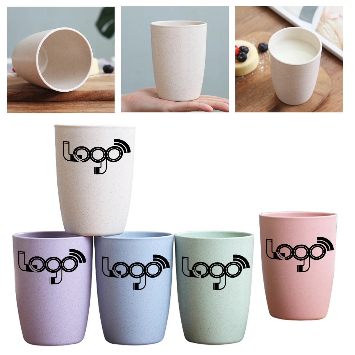 Eco-Friendly Wheat Straw Cup 1