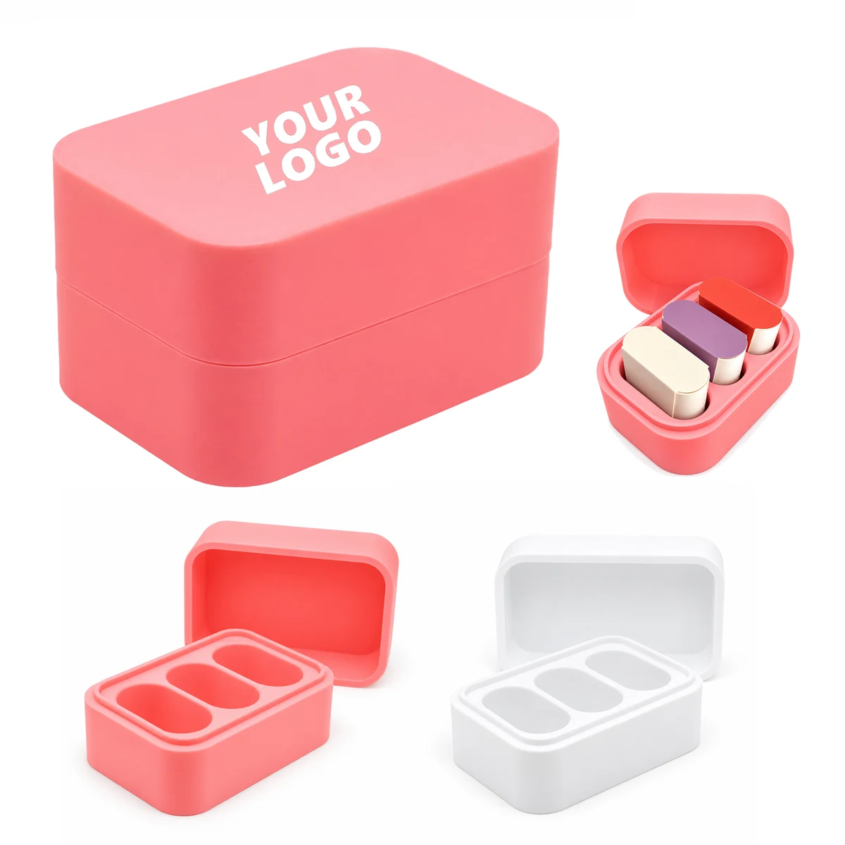 3-Slot Deodorant Refill Storage Box 1