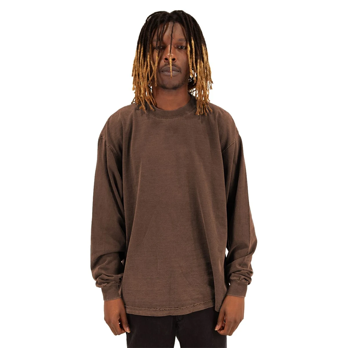 Unisex Max Heavyweight Garment-Dyed Long Sleeve Tee - SHGDLS 1