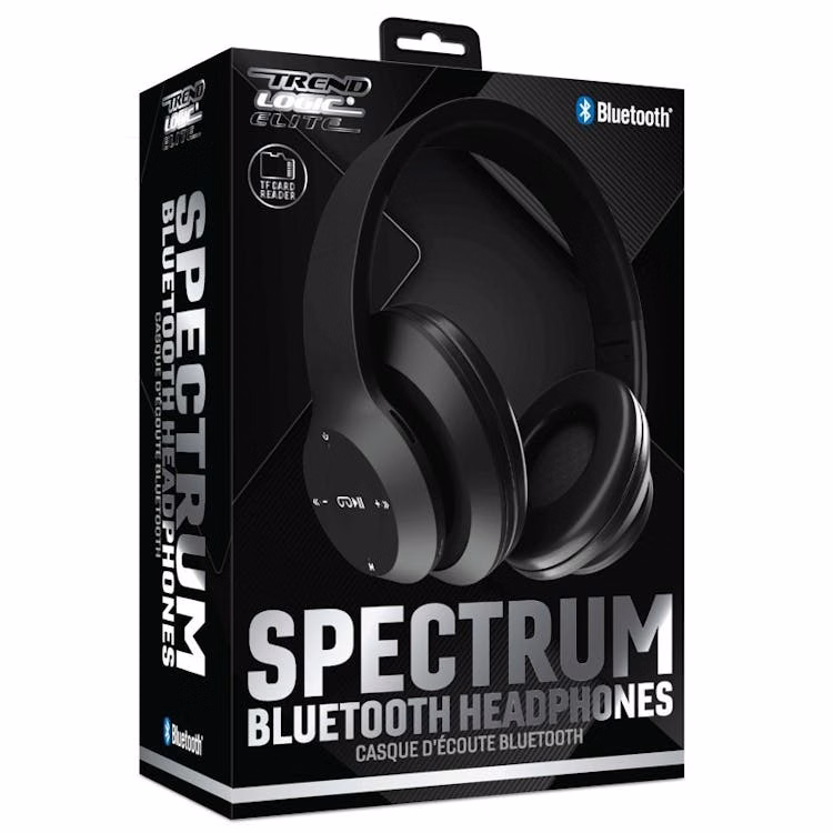 Bluetooth Over-Ear Headphones - Black/Blue/White